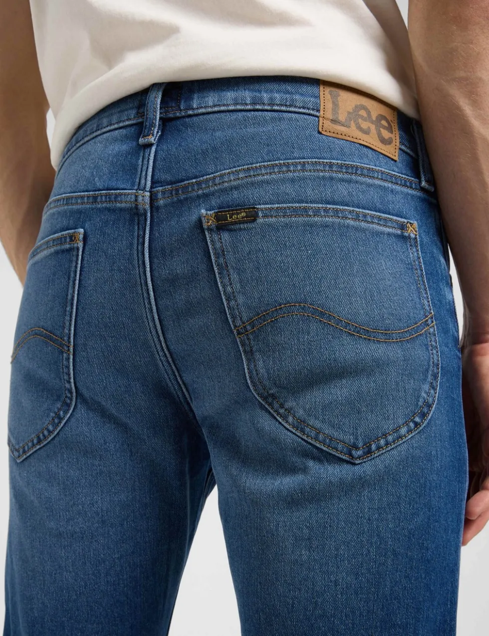 Daren Straight Fit 5 Pocket Stretch Jeans