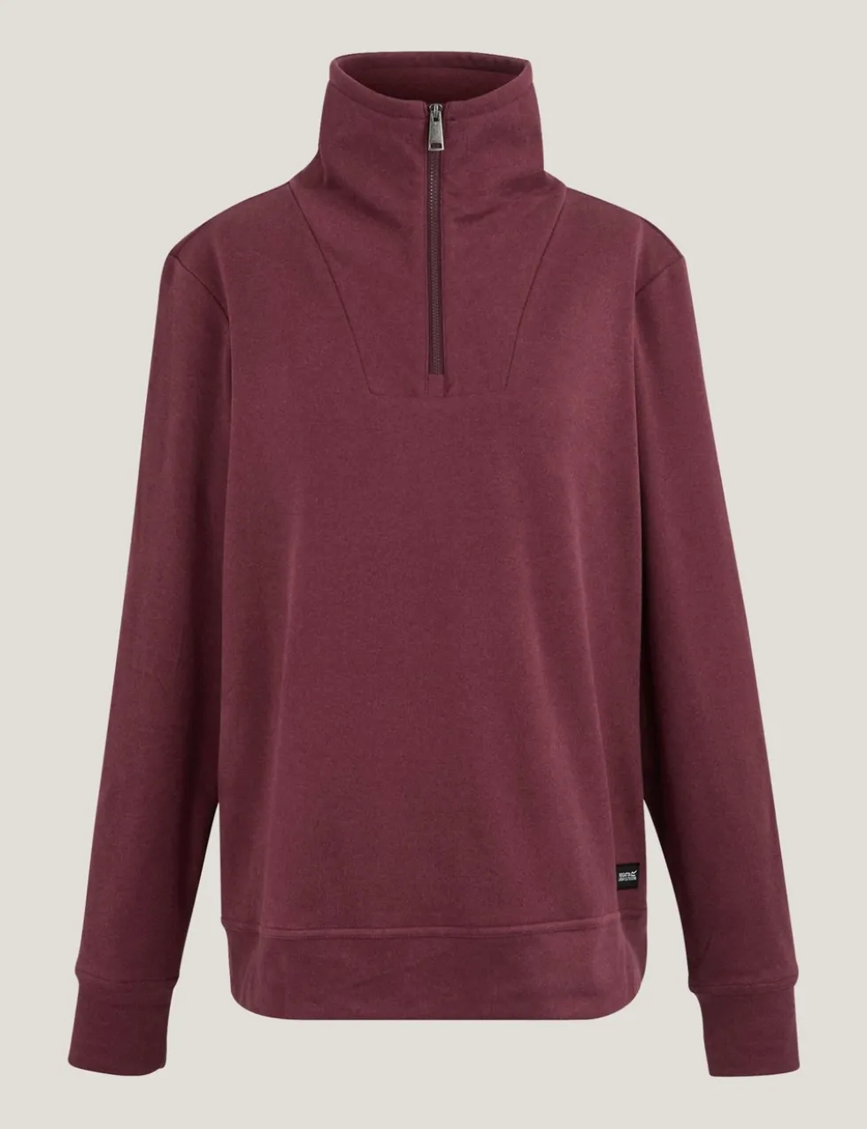 Demmi Funnel Neck Half Zip Sweatshirt