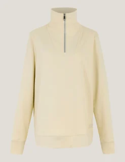 Demmi Funnel Neck Half Zip Sweatshirt