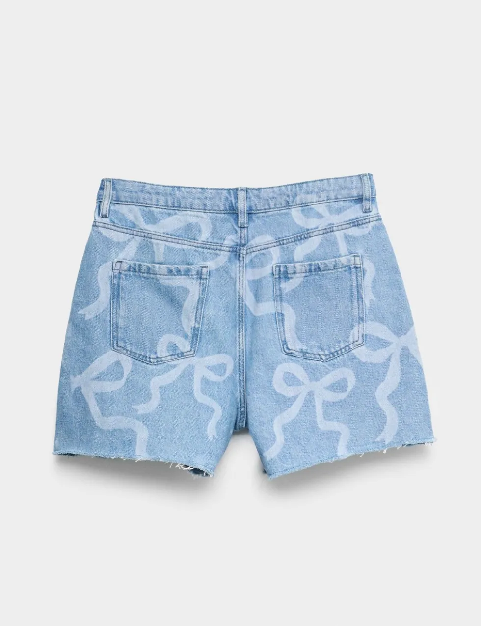 Denim Bow Shorts (6-16 Yrs)