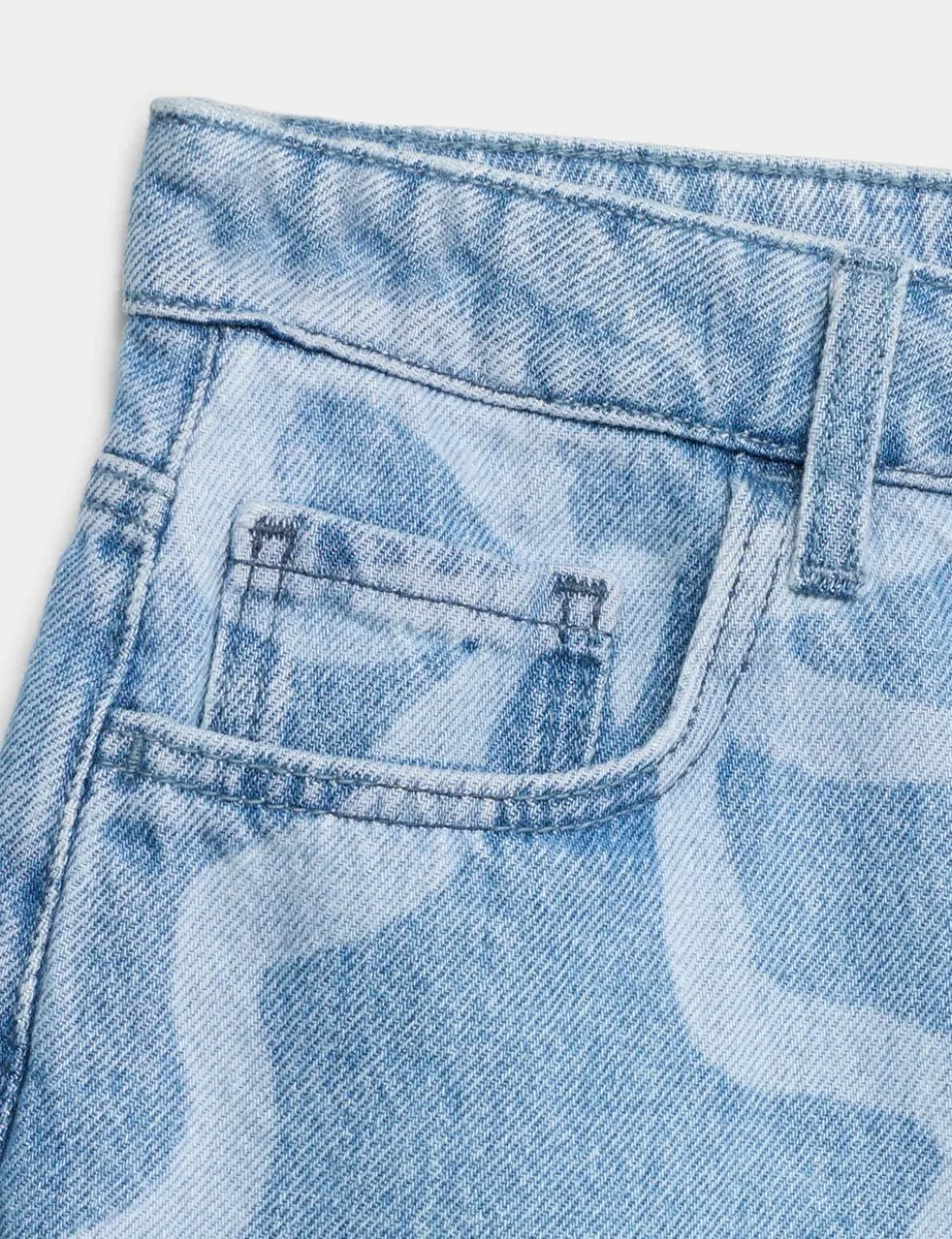 Denim Bow Shorts (6-16 Yrs)