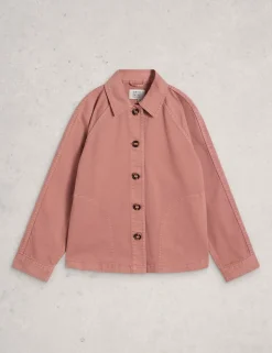 Denim Collared Jacket