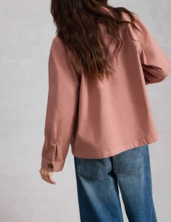 Denim Collared Jacket