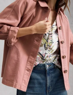 Denim Collared Jacket