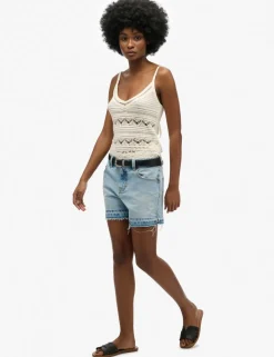 Denim Cut Off Shorts