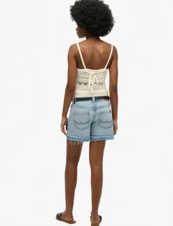 Denim Cut Off Shorts