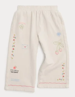 Denim Embroidered Jeans (1-8 Yrs)