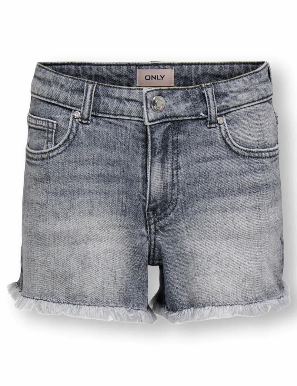 Denim Frayed Hem Shorts (8-14 Yrs)