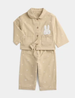 Denim Garment Dyed Miffy™ Outfit (0-3 Yrs)