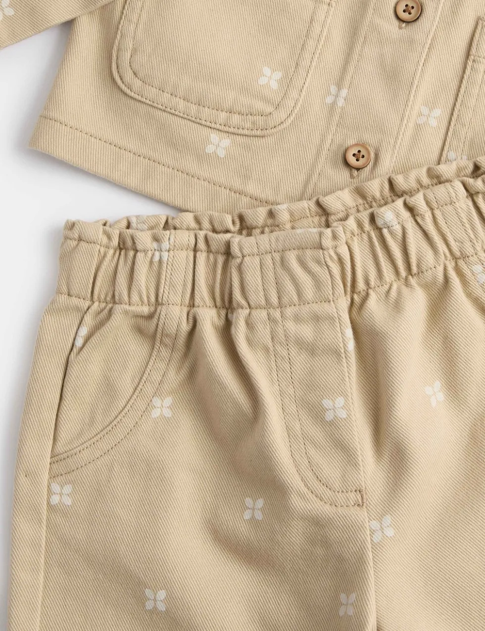 Denim Garment Dyed Miffy™ Outfit (0-3 Yrs)