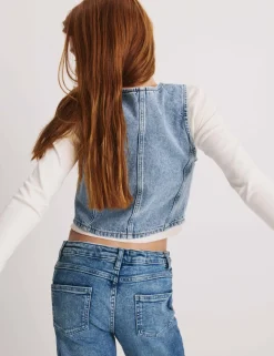 Denim Gilet Vest (6-16 Yrs)