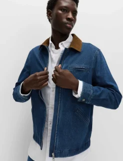 Denim Harrington Jacket