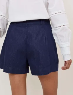 Denim High Waisted Shorts