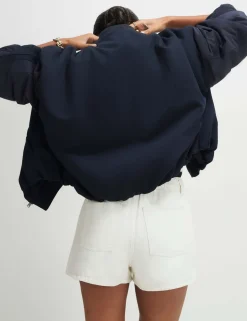 Denim High Waisted Shorts