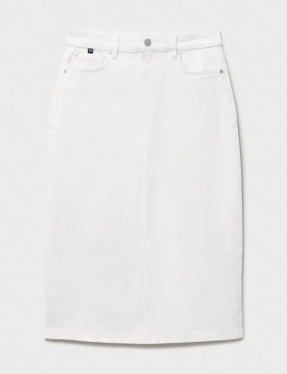 Denim Midi Skirt