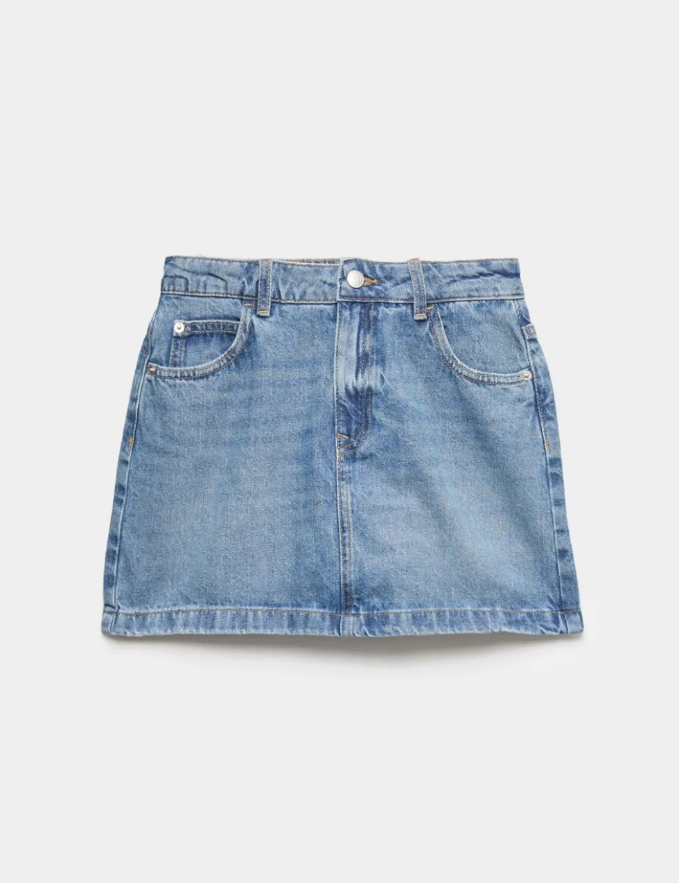Denim Mini Skirt (6-16 Yrs)