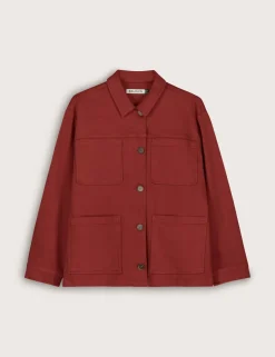 Denim Relaxed Utility Jacket