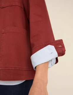 Denim Relaxed Utility Jacket
