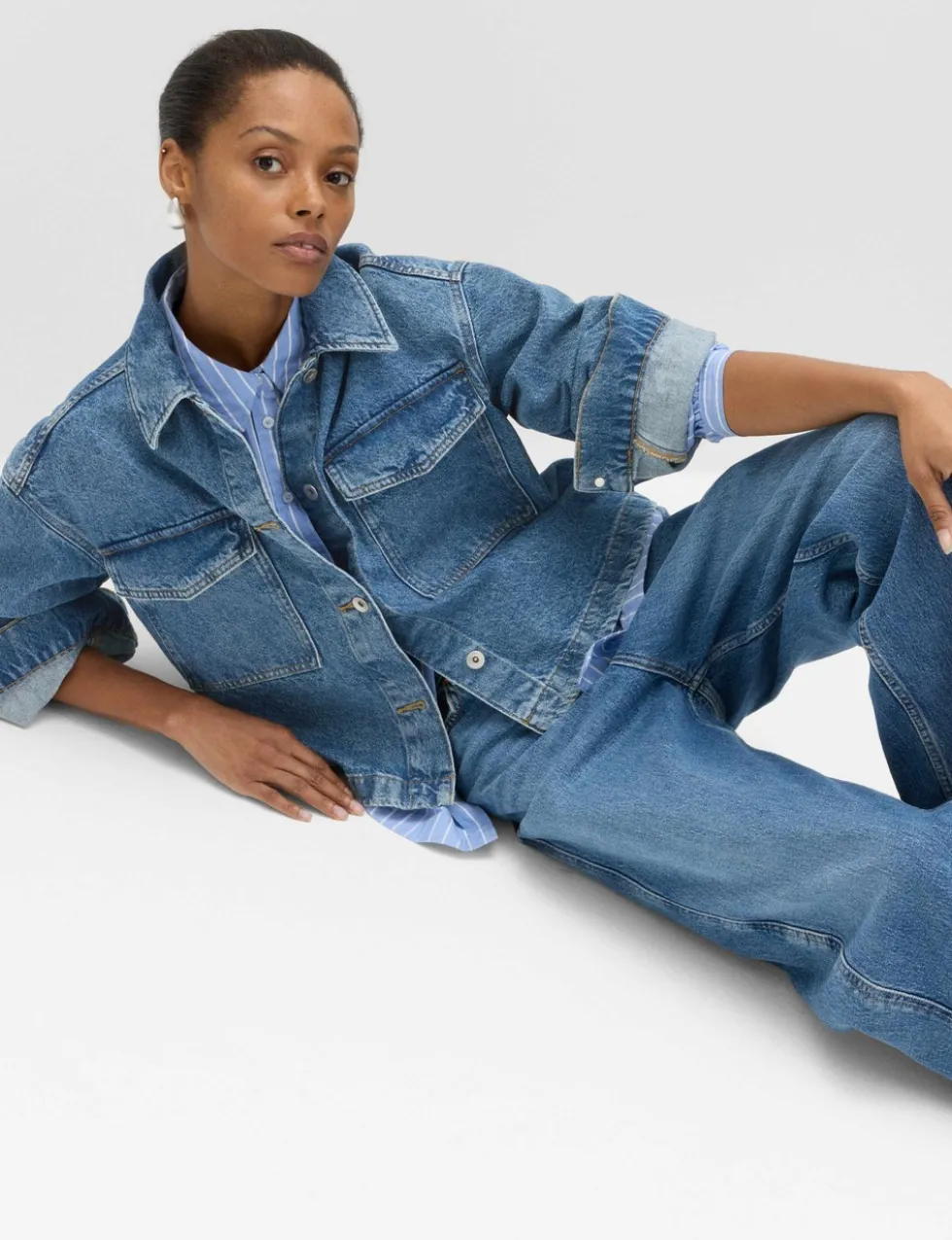 Denim Shacket
