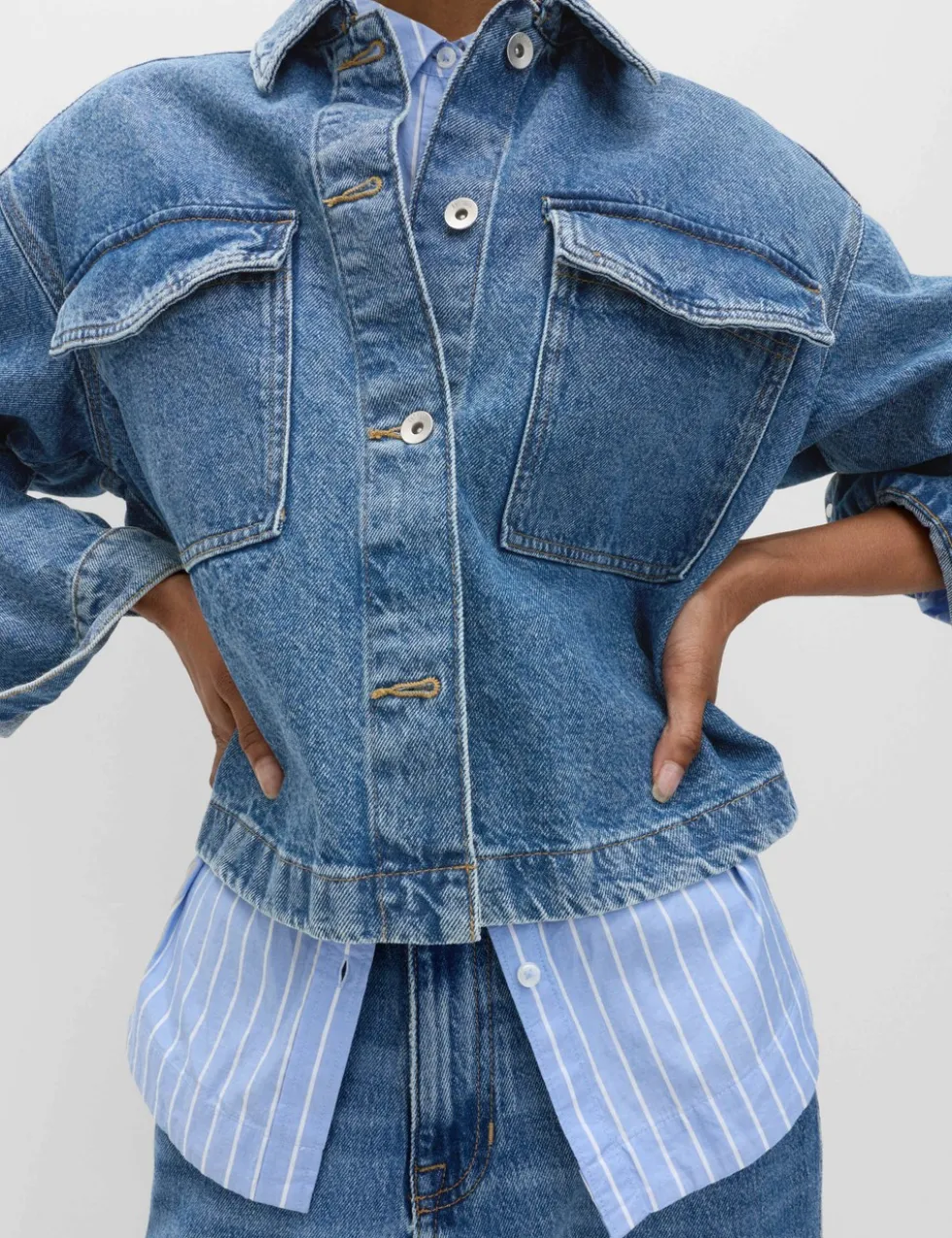Denim Shacket