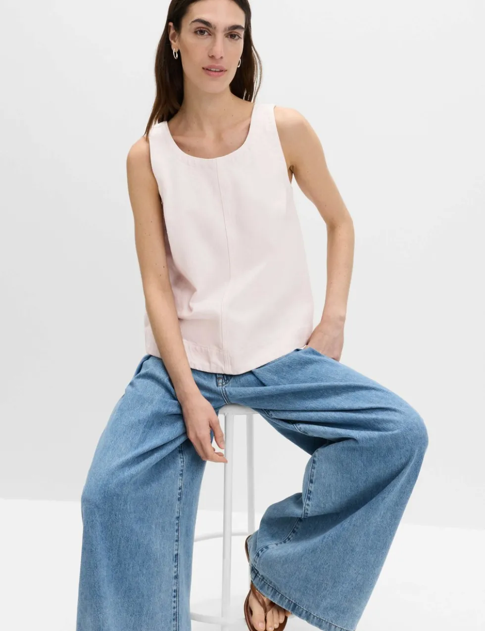 Denim Tank Top