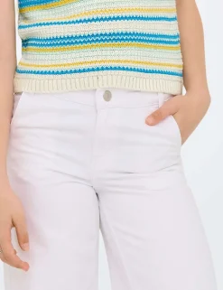Denim Wide Leg Jeans (8-14 Yrs)