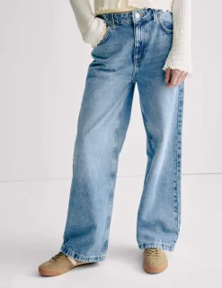 Denim Wide Leg Jeans (6-16 Yrs)