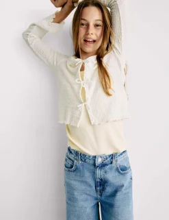 Denim Wide Leg Jeans (6-16 Yrs)