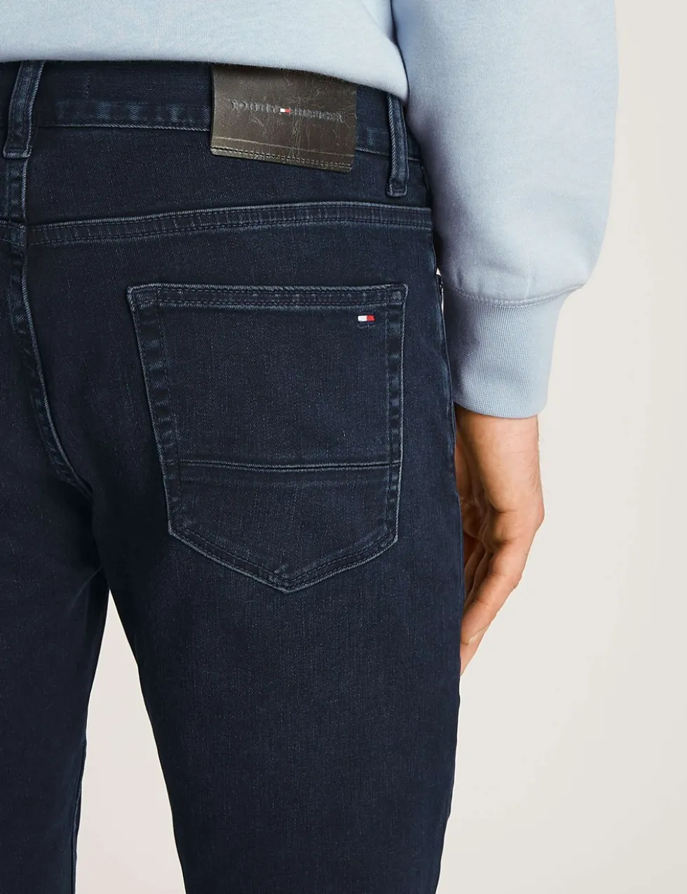 Denton Regular Fit 5 Pocket Stretch Jeans