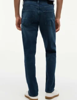 Denton Straight Fit 5 Pocket Jeans