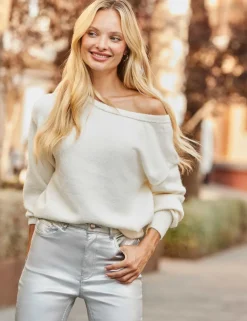 Diamante Bow Back Jumper
