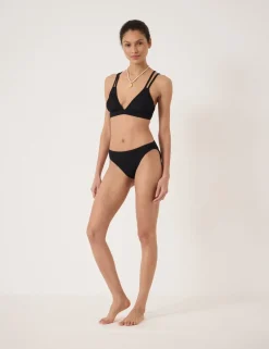 Dina Crinkle Triangle Bikini Top