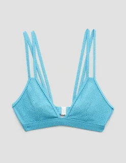 Dina Crinkle Triangle Bikini Top