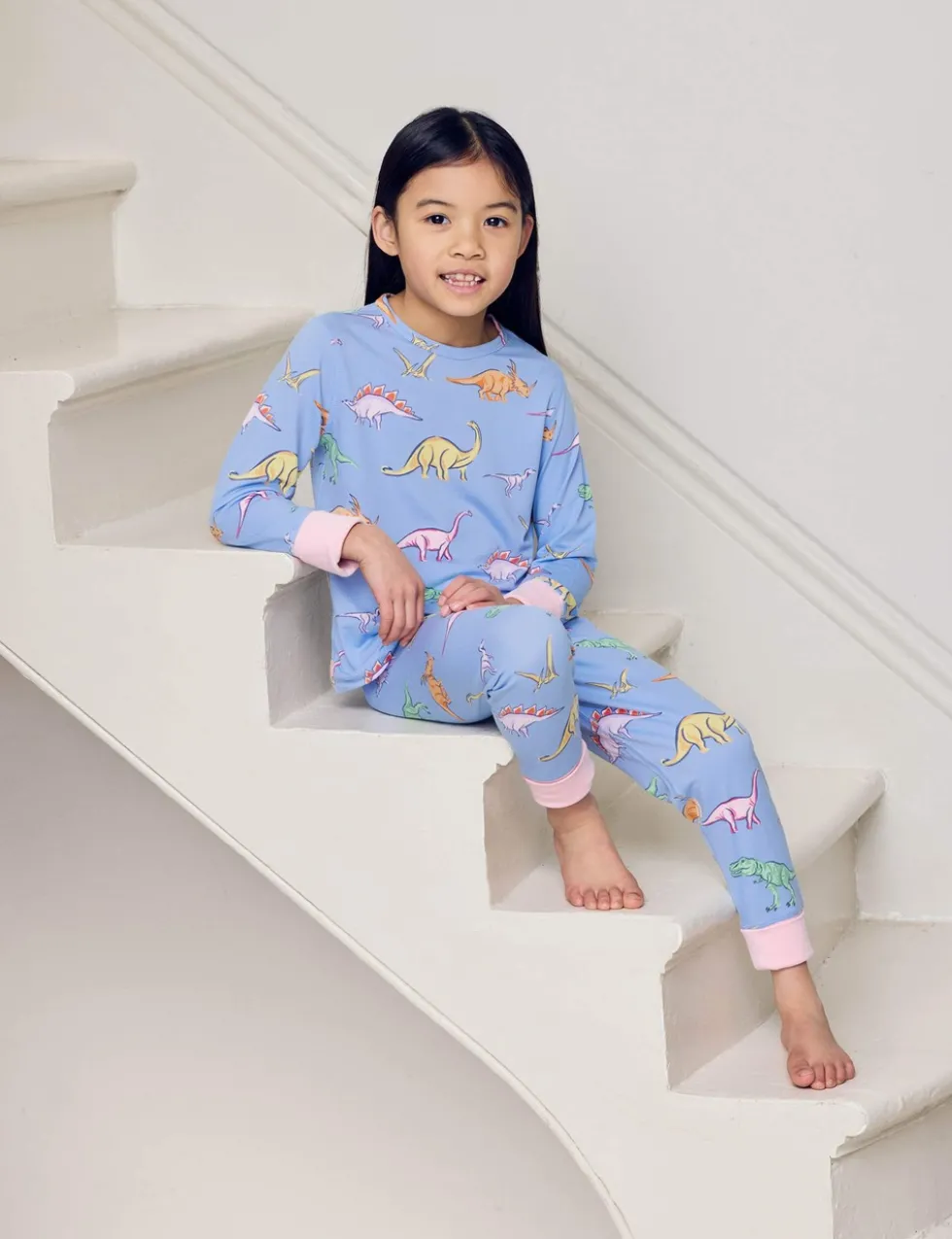 Dinosaur Print Kids Pyjamas (1-12 Yrs)