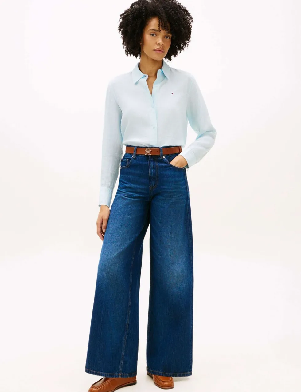Doreen High Waisted Wide Leg Jeans