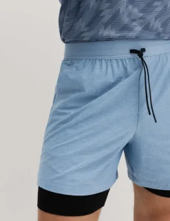 Double Layered 5 inch Sports Shorts