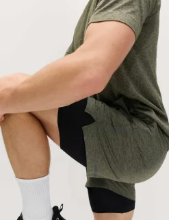 Double Layered 5 inch Sports Shorts