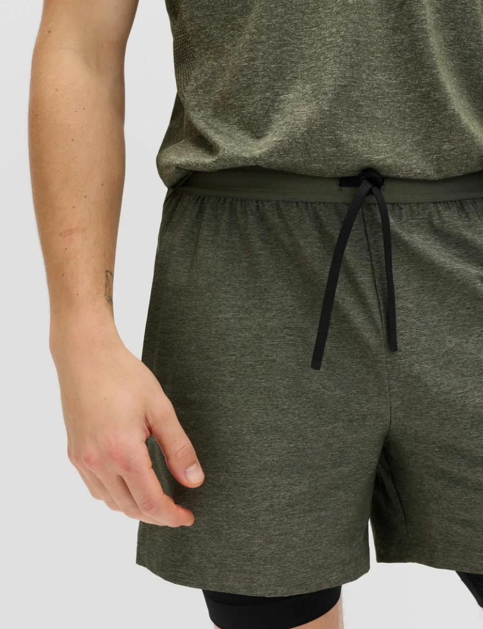 Double Layered 5 inch Sports Shorts