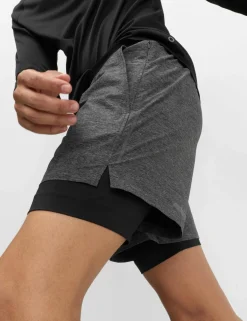 Double Layered 5 inch Sports Shorts