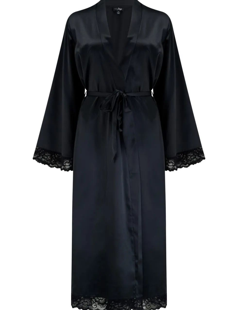 Dusk Satin Kimono Dressing Gown