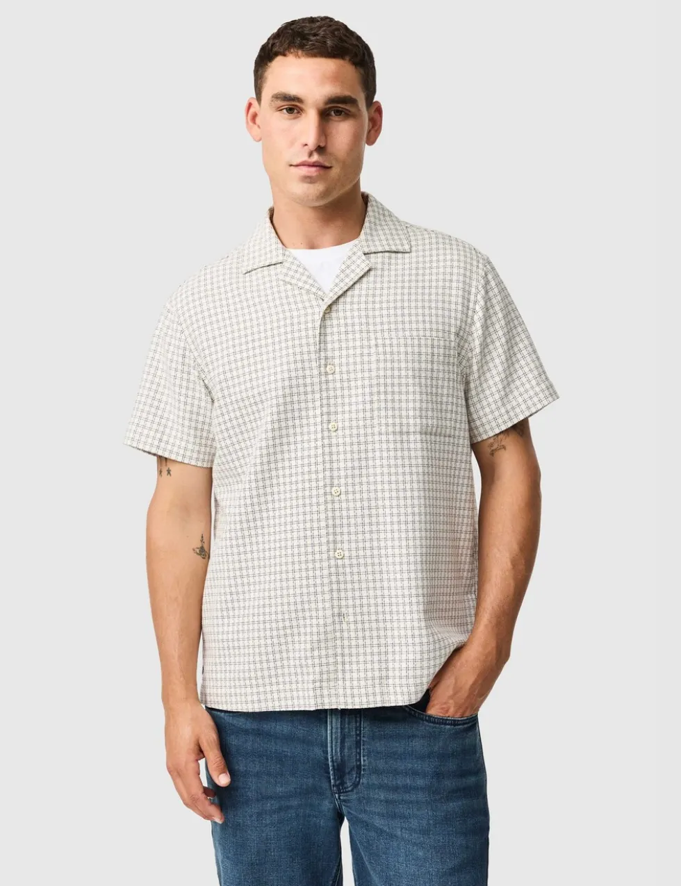 East Gore Relaxed Fit Pure Cotton Shirt
