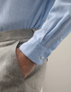 Easy Iron Linen Rich Performance Shirt