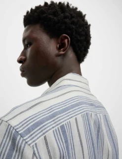 Easy Iron Pure Cotton Striped Shirt