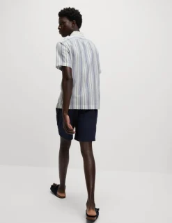 Easy Iron Pure Cotton Striped Shirt