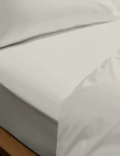 Egyptian Cotton 230 Thread Count Crisp Extra Deep Fitted Sheet