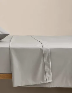 Egyptian Cotton 230 Thread Count Crisp Flat Sheet