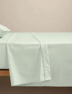 Egyptian Cotton 230 Thread Count Crisp Flat Sheet