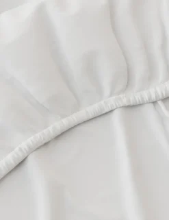 Egyptian Cotton 230 Thread Count Crisp Deeper Fitted Sheet