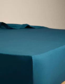 Egyptian Cotton 230 Thread Count Crisp Extra Deep Fitted Sheet