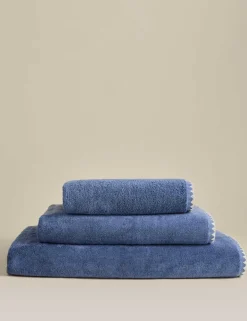 Egyptian Cotton Blanket Stitch Towel